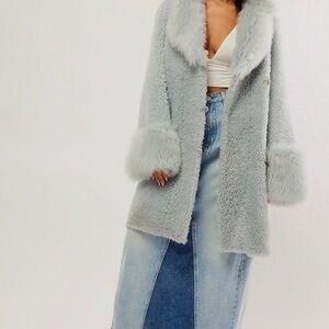 Free People x Nigel Preston Doris Coat Reversible